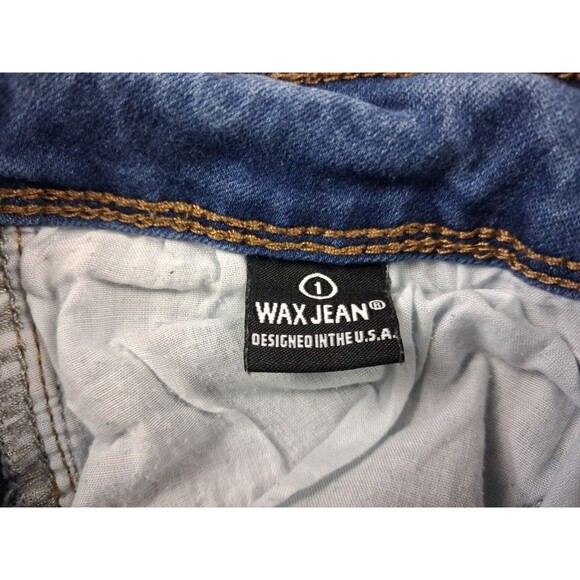 Wax Jeans Los Angeles Women’s Skinny Stretch Blue Denim Jeans Size 1 - Picture 6 of 15